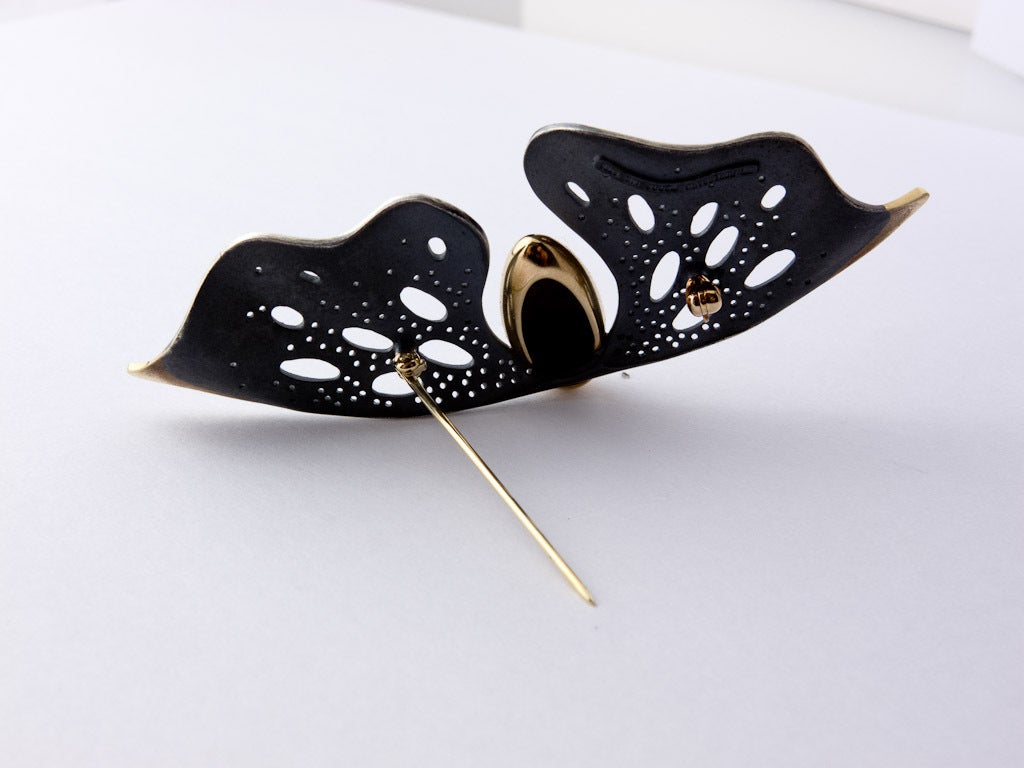 BOREGAARD  "Galactica Moth" Pin