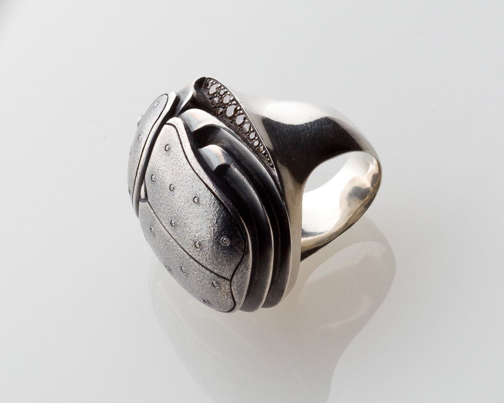 White and Cognac Diamond 