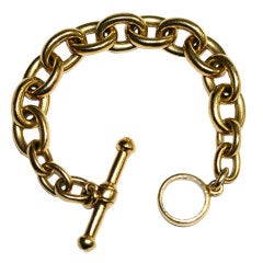 KIESELSTEIN CORD Gold Large Toggle Bracelet
