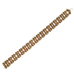 TIFFANY 'Signature' Gold Link Bracelet