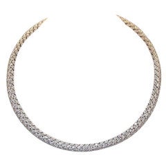 TIFFANY Diamond Platinum Necklace