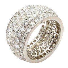 Band Diamond Gold Ring