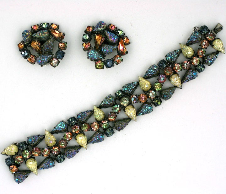 House of Schiaparelli Lava Stone Demi Parure