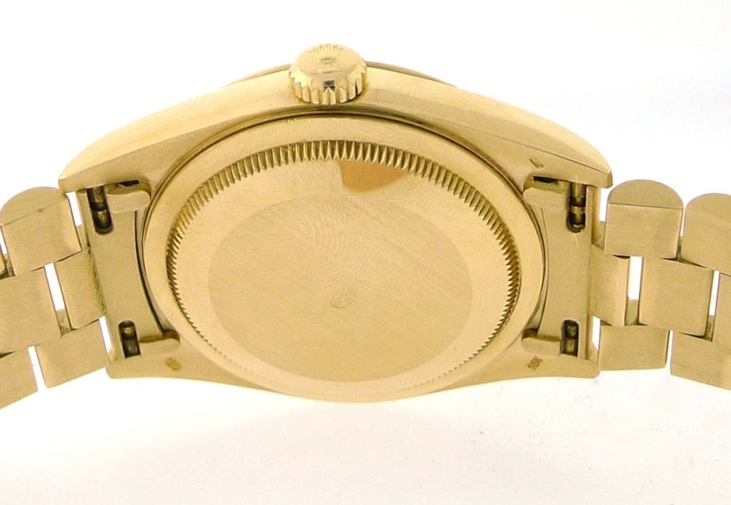 ROLEX Yellow Gold Day-Date President Pyramid Dial Ref. 18238 1