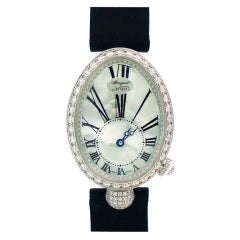 BREGUET White Gold and Diamond Reine de Naples Automatic Mini Lady's Wristwatch