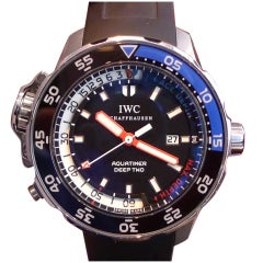 Used IWC Aquatimer "Deep Two" IW354702 Watch - 354702
