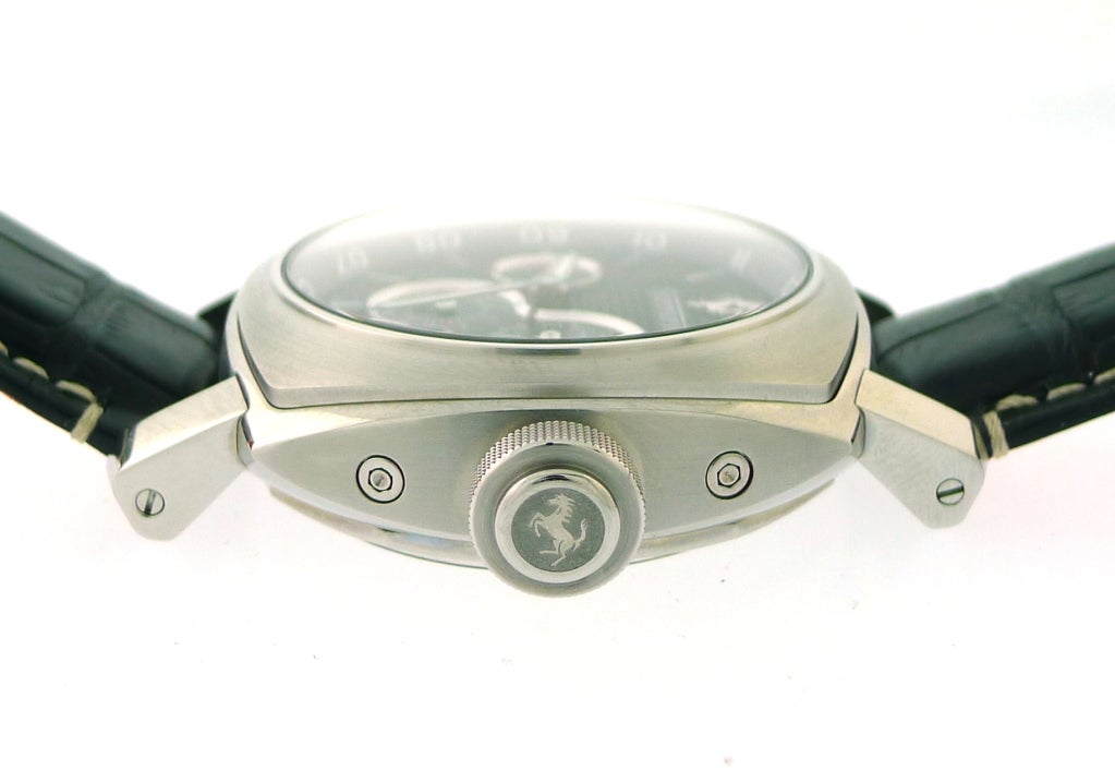 Men's PANERAI Stainless Steel Ferrari Perpetual Calendar Wristwatch