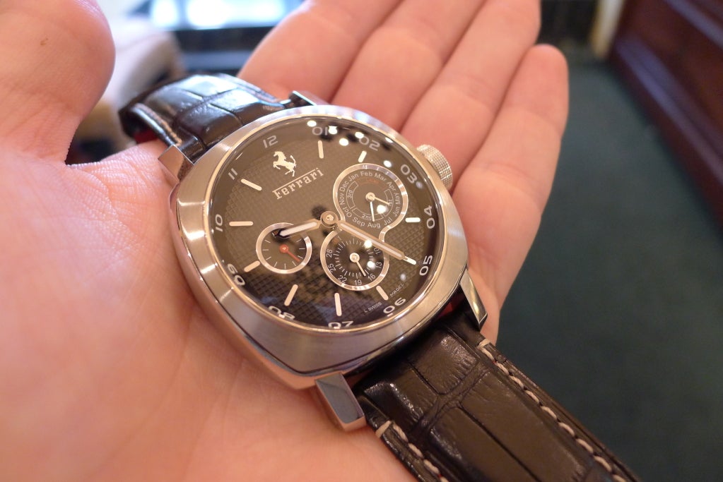 PANERAI Stainless Steel Ferrari Perpetual Calendar Wristwatch 1