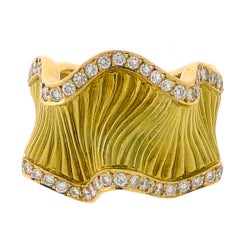 CHANEL JOAILLERIE Diamond Gold Ring