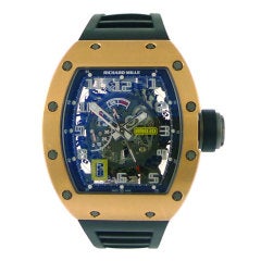 RICHARD MILLE Rose Gold RM 030 Automatic with Date and Sweep Seconds