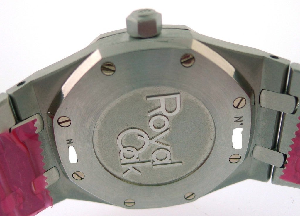 AUDEMARS PIGUET Stainless Steel Royal Oak Power Reserve Dual Time Wristwatch 2