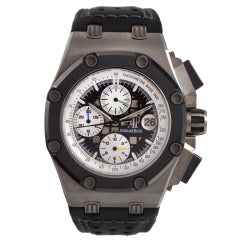 AUDEMARS PIGUET Titanium and Ceramic Royal Oak Offshore Rubens Barrichello II