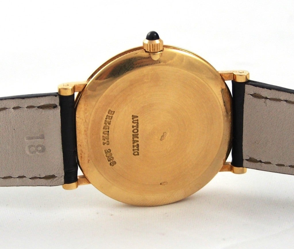 Men's Breguet Yellow Gold Classique Wristwatch Ref 339