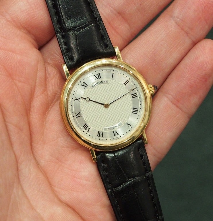 Breguet Yellow Gold Classique Wristwatch Ref 339 2