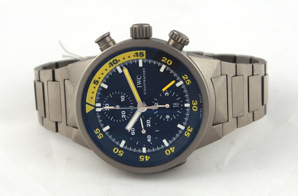 Brand Name: IWC
Style Number: IW372301
Also Called: IW-372301, 372301, 3723-01, 3723-01, 3723/01, 372301, IWC-3723-01 IW372301, 3723-01, 3723/01, 372301, IWC-37
Series: Aquatimer Split Minute Chronograph
Gender: Men's
Case Material: