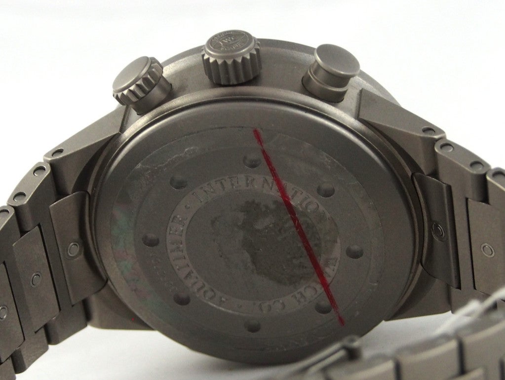 IWC Titanium Aquatimer Split Minute Chronograph Wristwatch 2