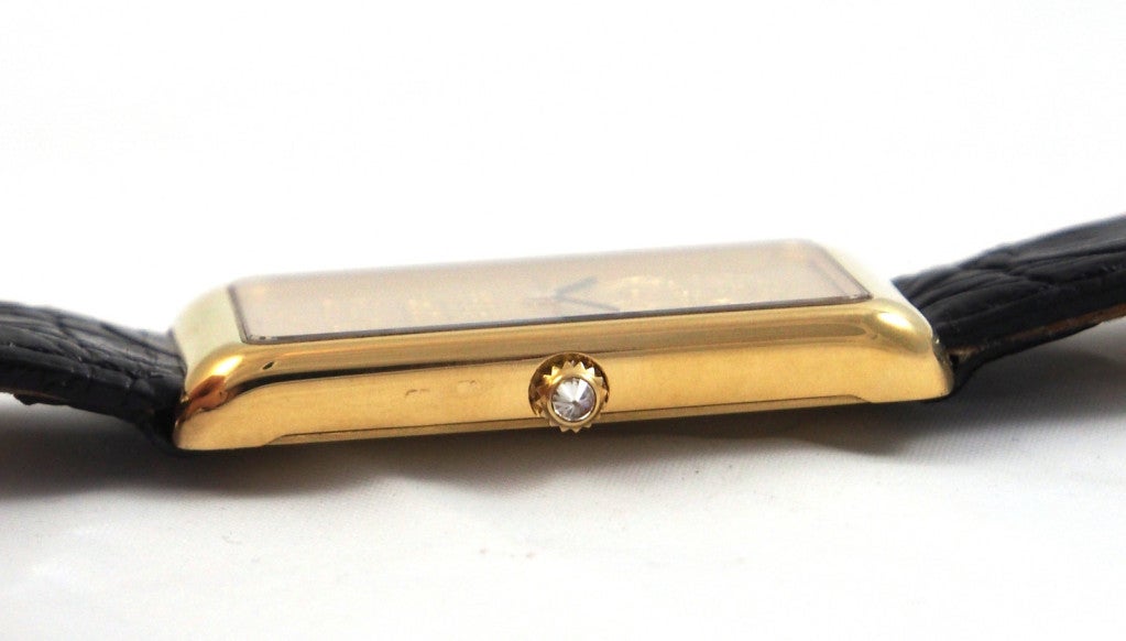 Corum Yellow Gold 15 Gram Ingot Quartz Wristwatch 1