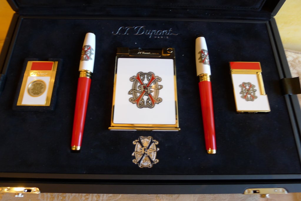 S.T. DUPONT Limited Edition Opus X 5 Piece Set Lighters & Pens 1