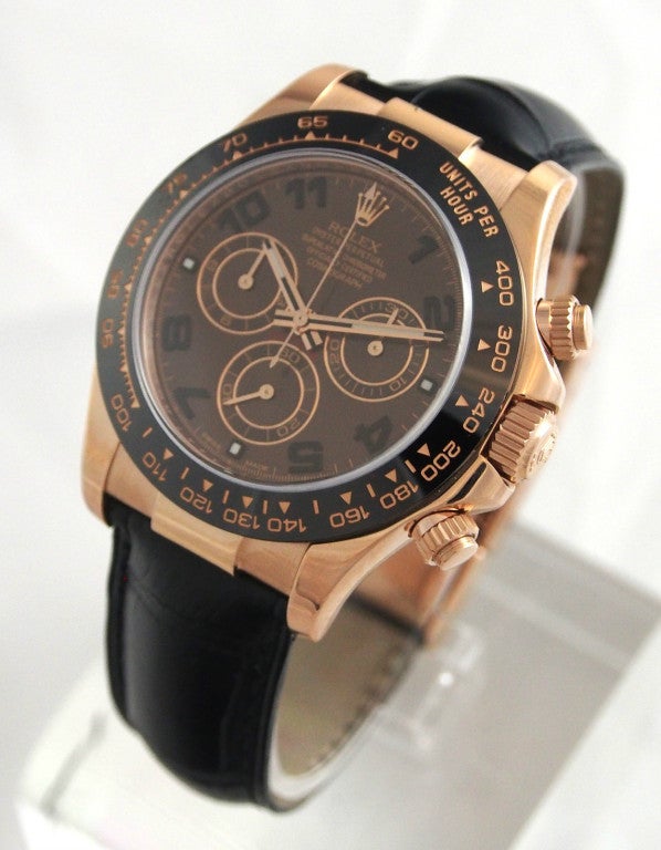 Rolex Rose Gold Daytona Wristwatch Ref 116515 2