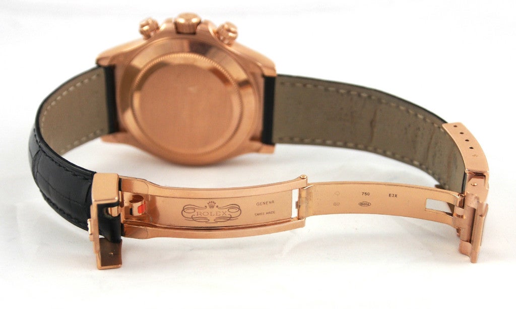Rolex Rose Gold Daytona Wristwatch Ref 116515 4