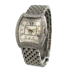 Bedat & Co Lady's Stainless Steel and Diamonds No. 3 Wristwatch