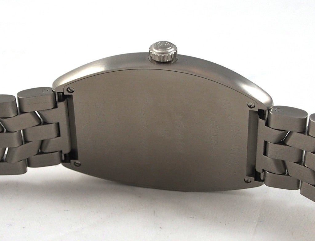 Men's Franck Muller Stainless Steel Sunset Wristwatch