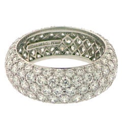 TIFFANY & Co Etoile Platinum Diamond Ring