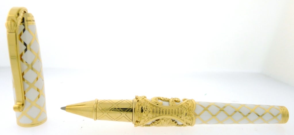 S.T. DUPONT Limited Edition Versailles 5 Piece Set Lighters Pens 2