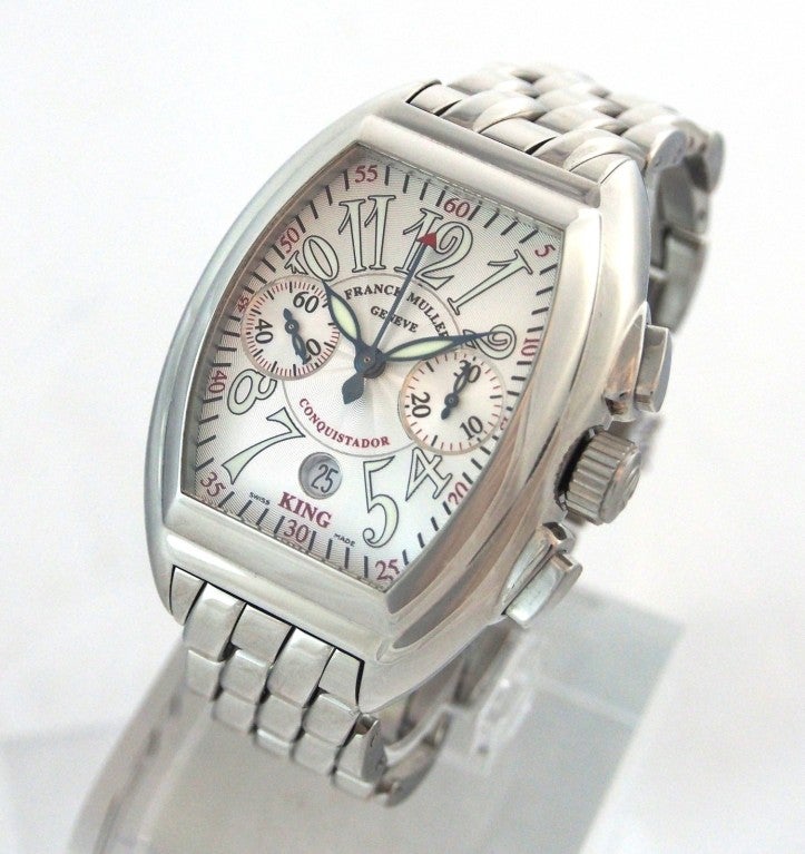Franck Muller Stainless Steel King Conquistador Chronograph 2