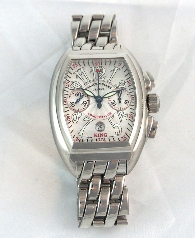 Franck Muller Stainless Steel King Conquistador Chronograph 3