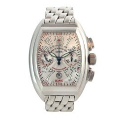 Franck Muller Stainless Steel King Conquistador Chronograph