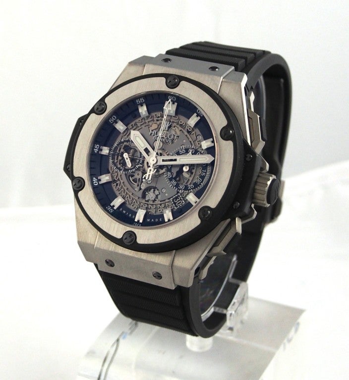 Men's Hublot Titanium Big Bang King Power Unico Chronograph Watch