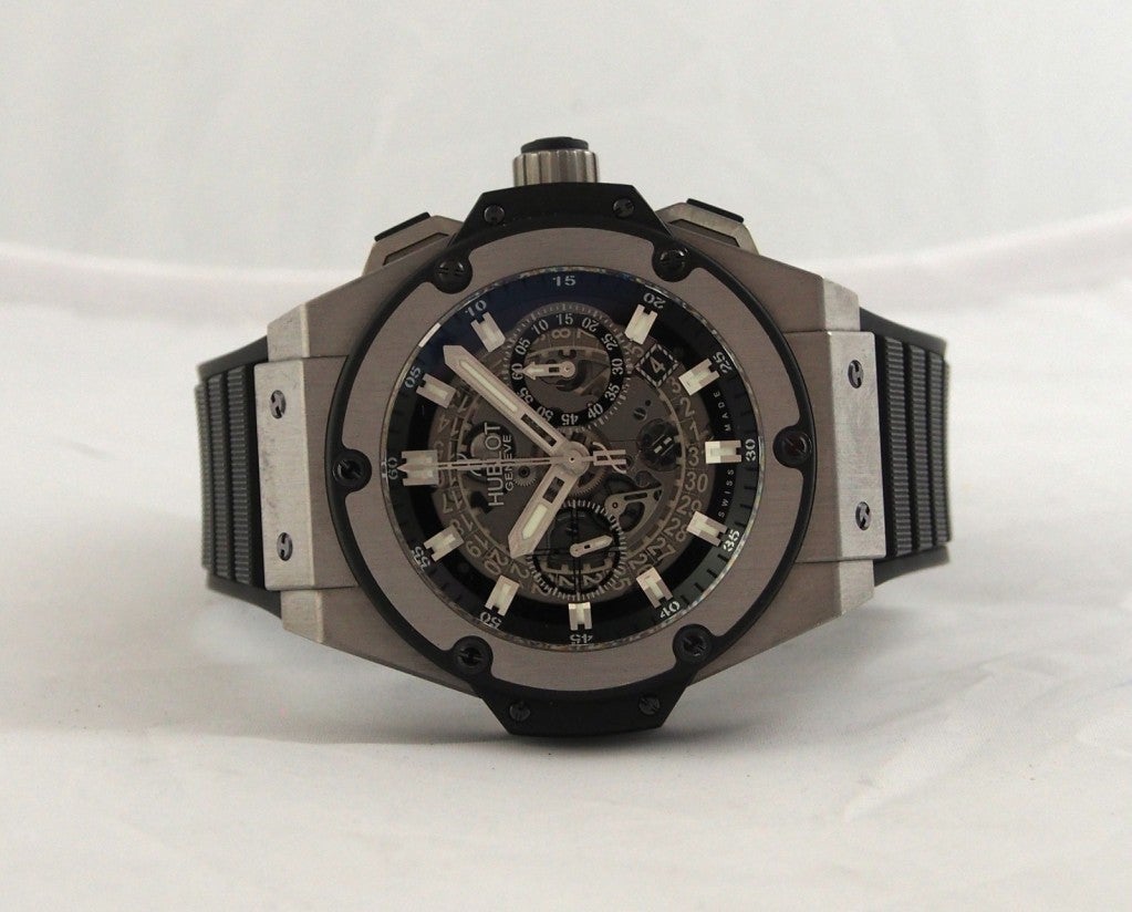 Hublot Titanium Big Bang King Power Unico Chronograph Watch 4