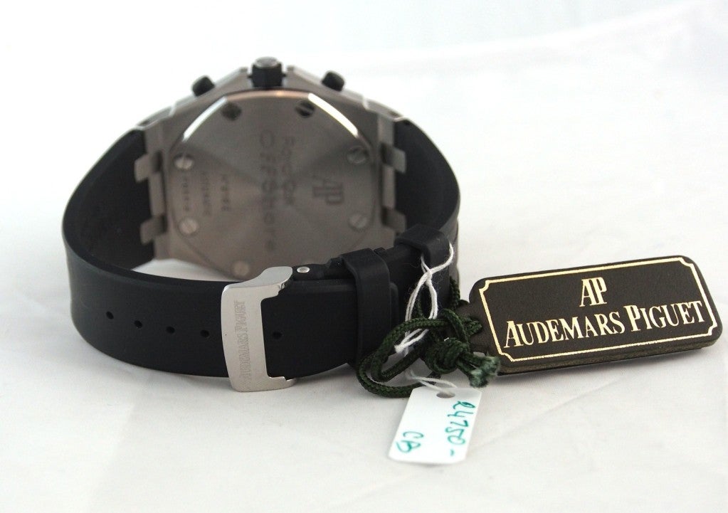 Audemars Piguet Stainless Steel Royal Oak Offshore Chronograph Wristwatch 2