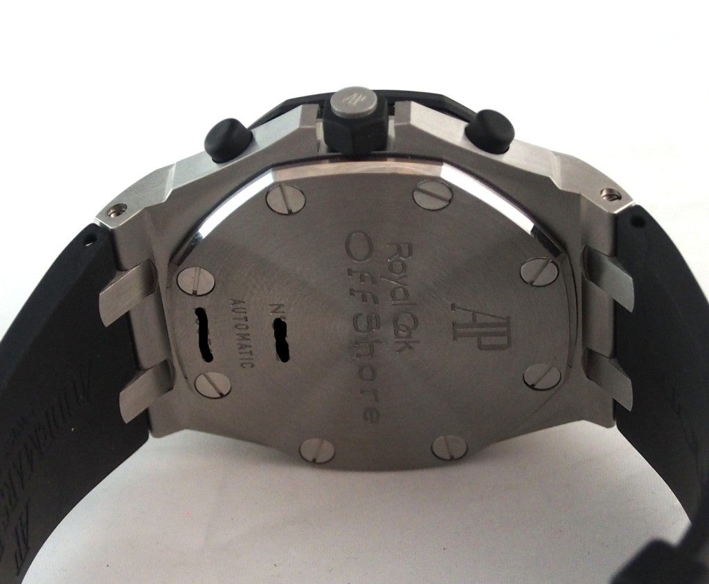 Audemars Piguet Stainless Steel Royal Oak Offshore Chronograph Wristwatch 3