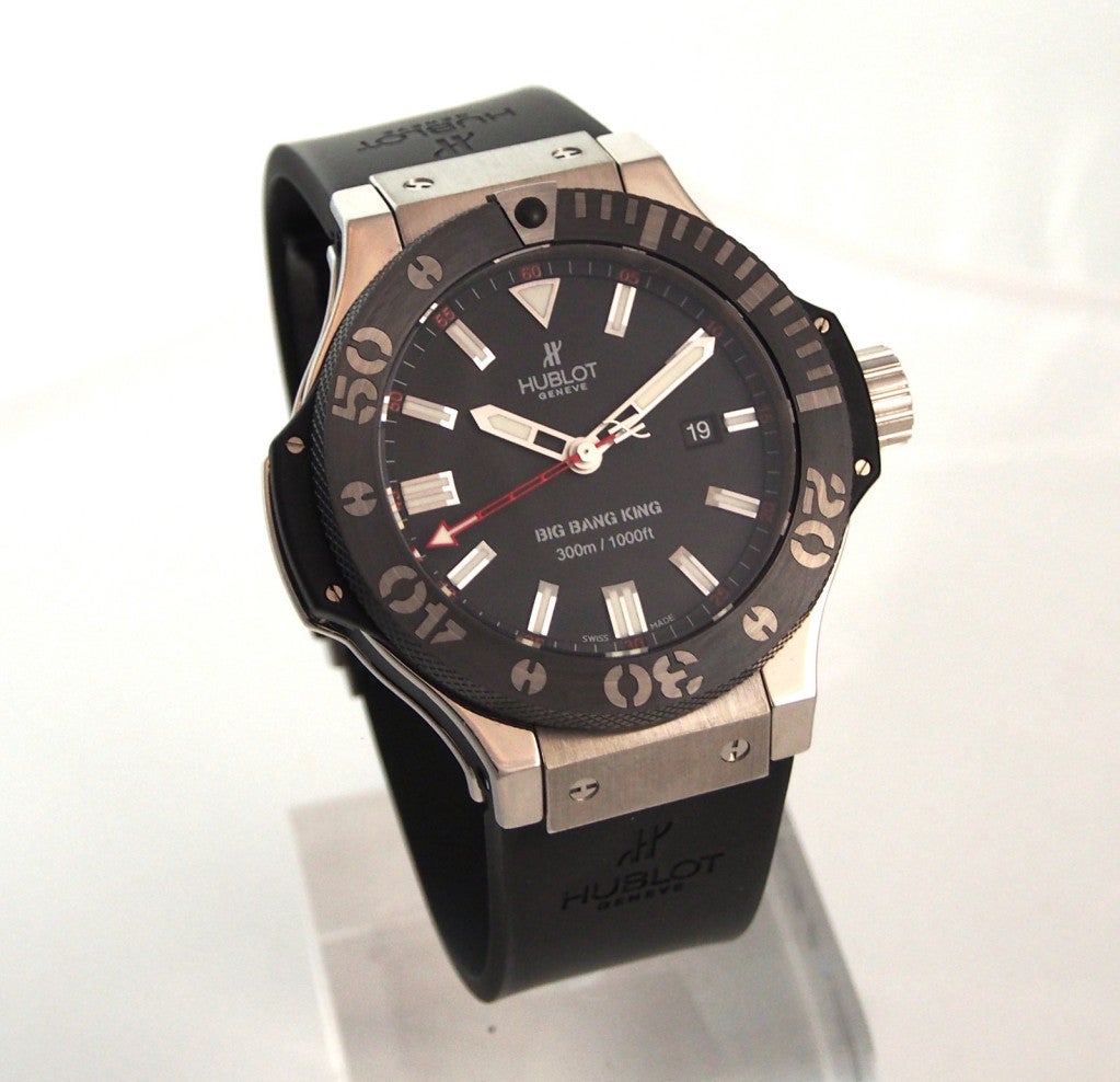 Men's Hublot Palladium Big Bang King Wristwatch