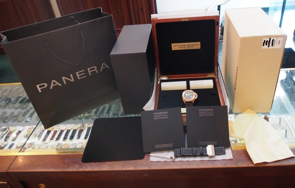 Panerai Special Edition PAM 382 Luminor Submersible Bronzo Watch 3