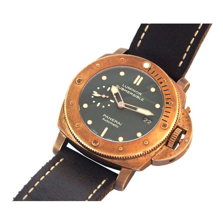 Panerai Special Edition PAM 382 Luminor Submersible Bronzo Watch