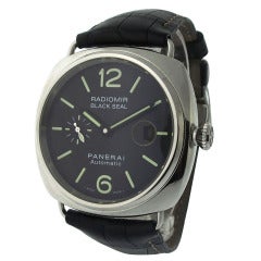Panerai Stainless Steel Radiomir Black Seal PAM 287 Wristwatch