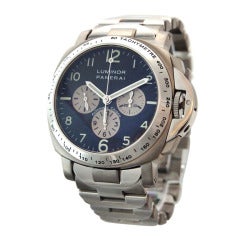Panerai Titanium PAM 052 Luminor Chronograph 40mm Special Edition Wristwatch