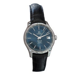 Omega Stainless Steel DeVille Hour Vision Special Edition Wristwatch