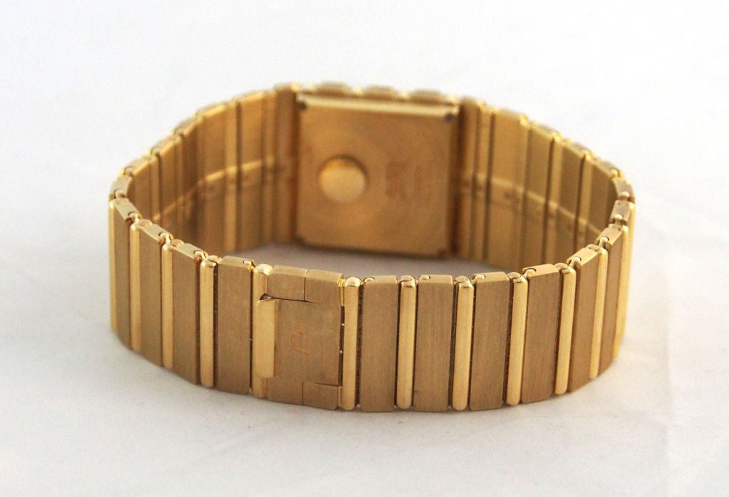 Piaget Lady's Yellow Gold Polo Bracelet Watch 2