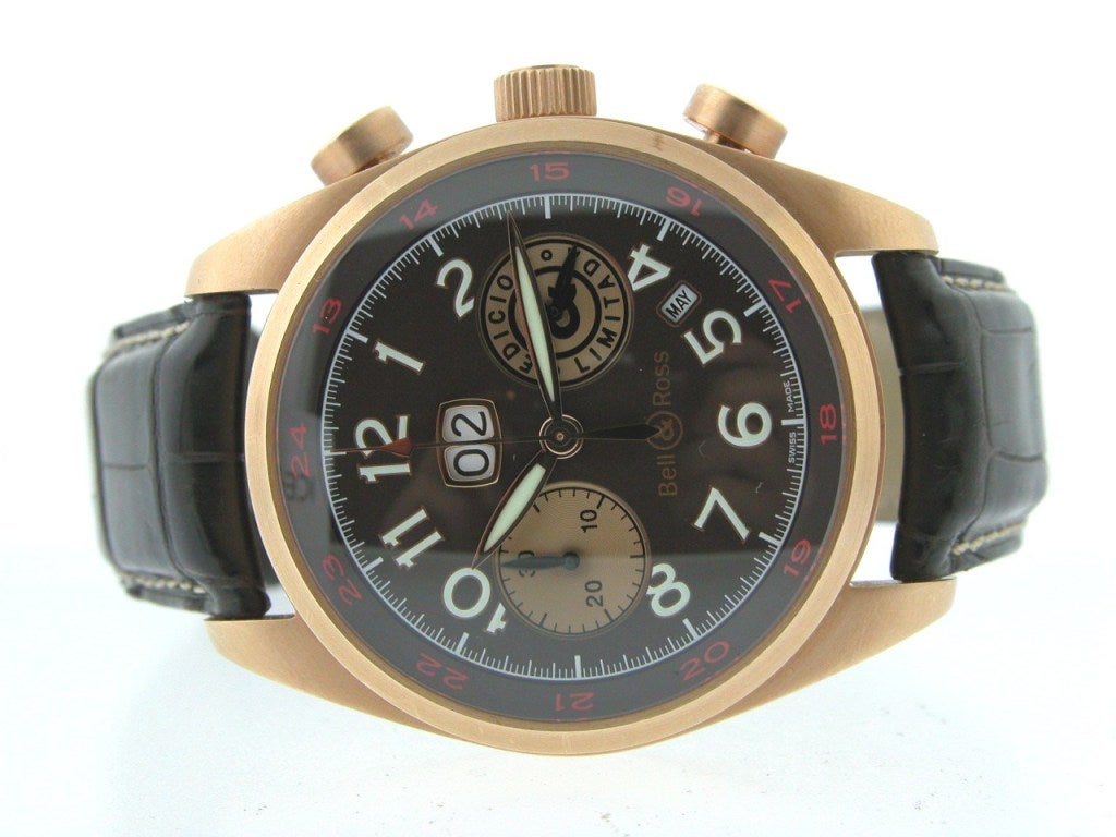 bell and ross gold watch