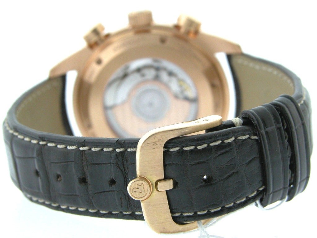 Men's BELL & ROSS Vintage 126 XL Edicon Limitada Red Gold Watch
