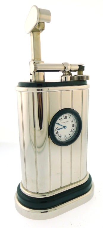 vintage clock lighter