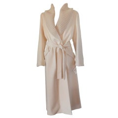 Cream Cashmere Jil Sander Coat