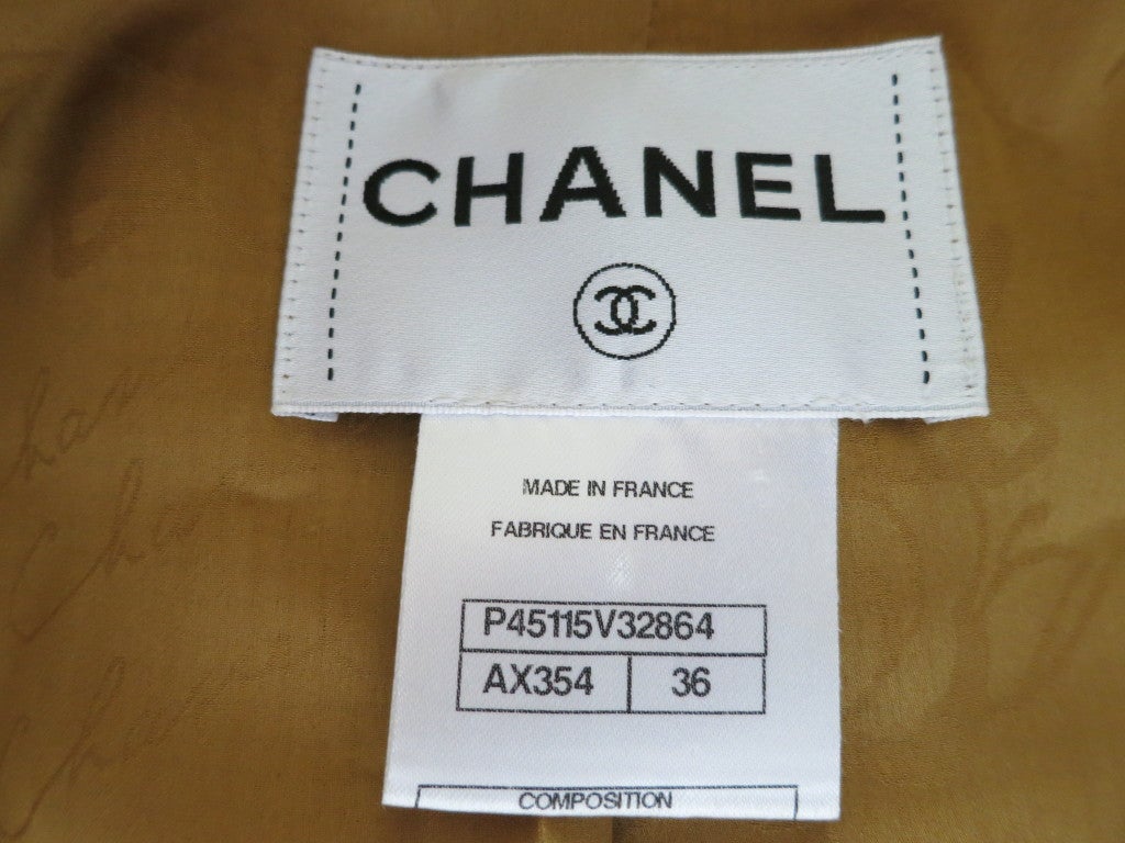 Chanel Gold Jacket/Resort-Cruise 2013 Collection 3