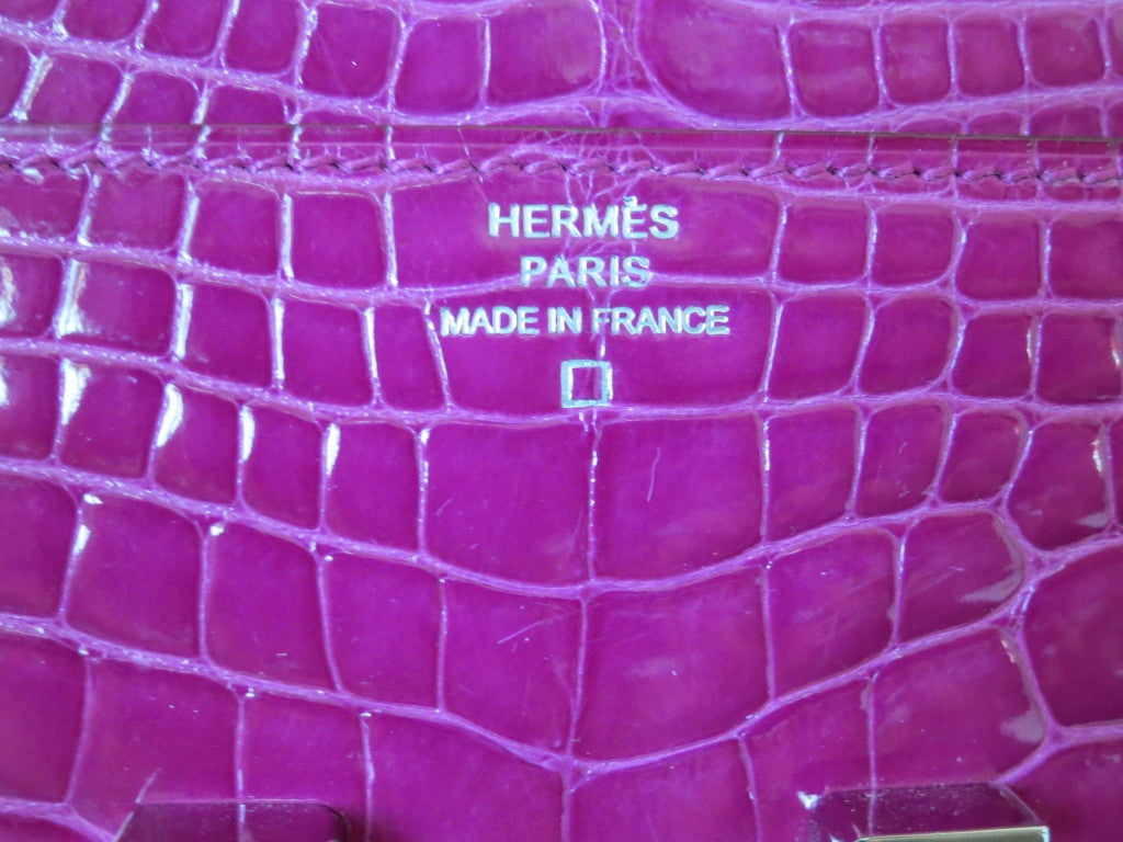 Hermes Constance Alligator Wallet/Clutch 3
