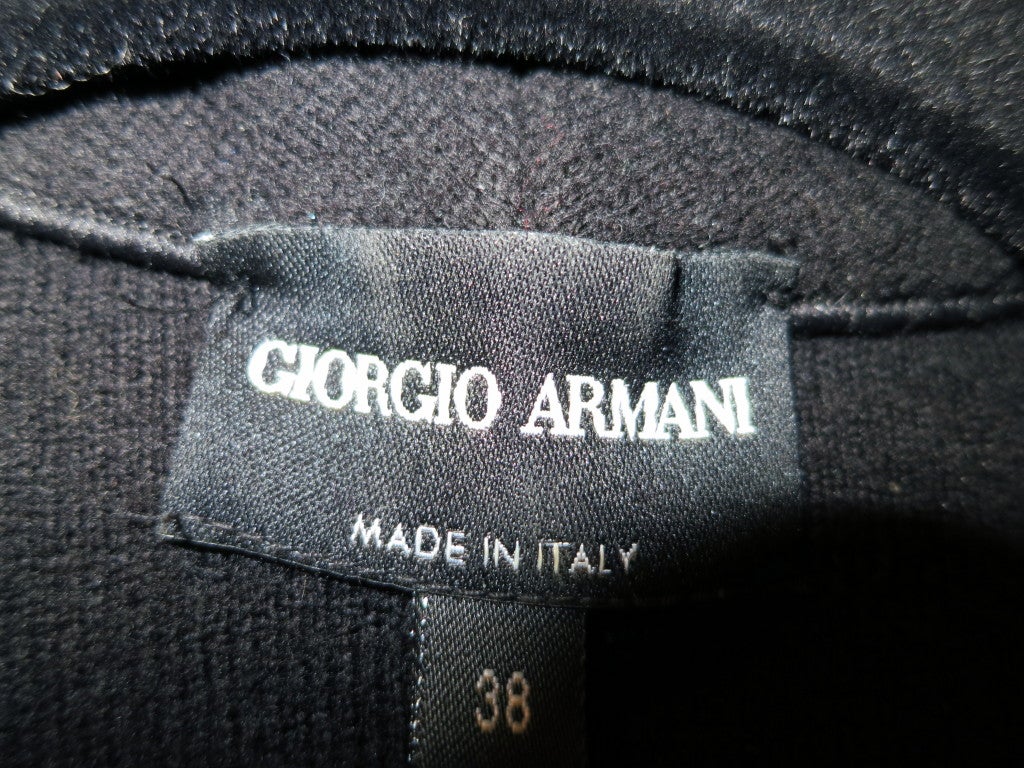 Giorgio Armani's Black Jacket 5