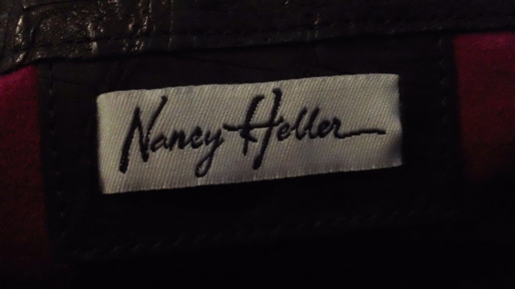 Nancy Heller Black Bucket Bag 2